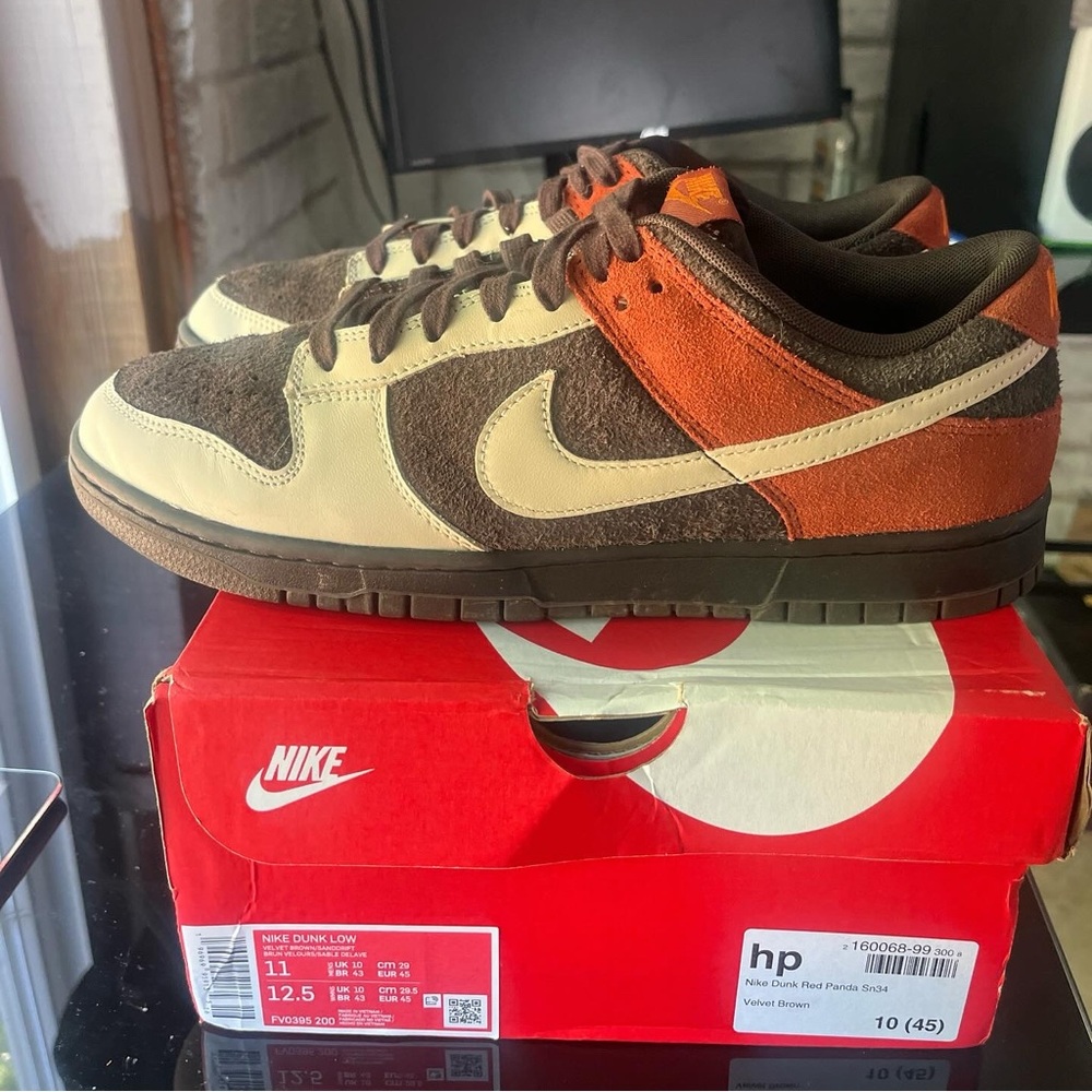 Nike Dunk Low “Red Panda”